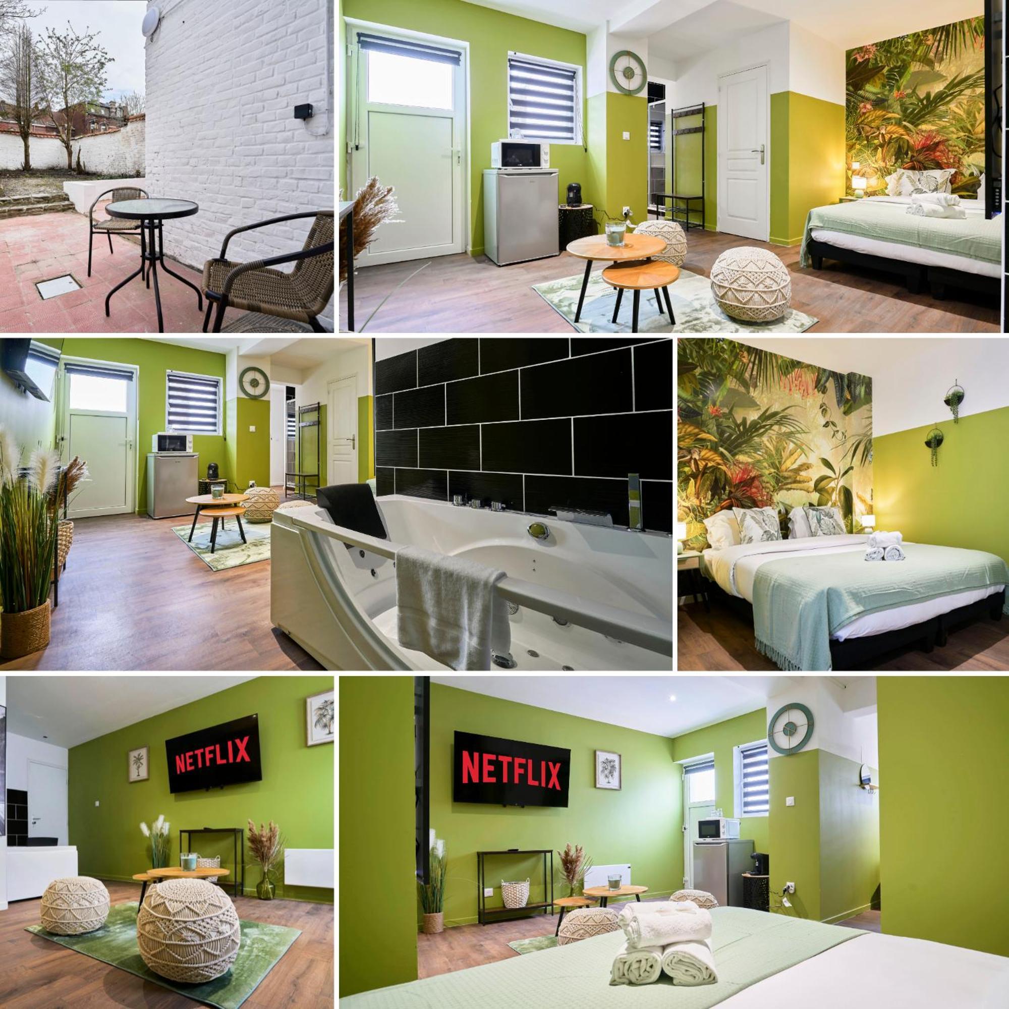 Apartament Ng Prestige - Lille L Roubaix Trichon - Balneo - Netflix - Wifi Zewnętrze zdjęcie