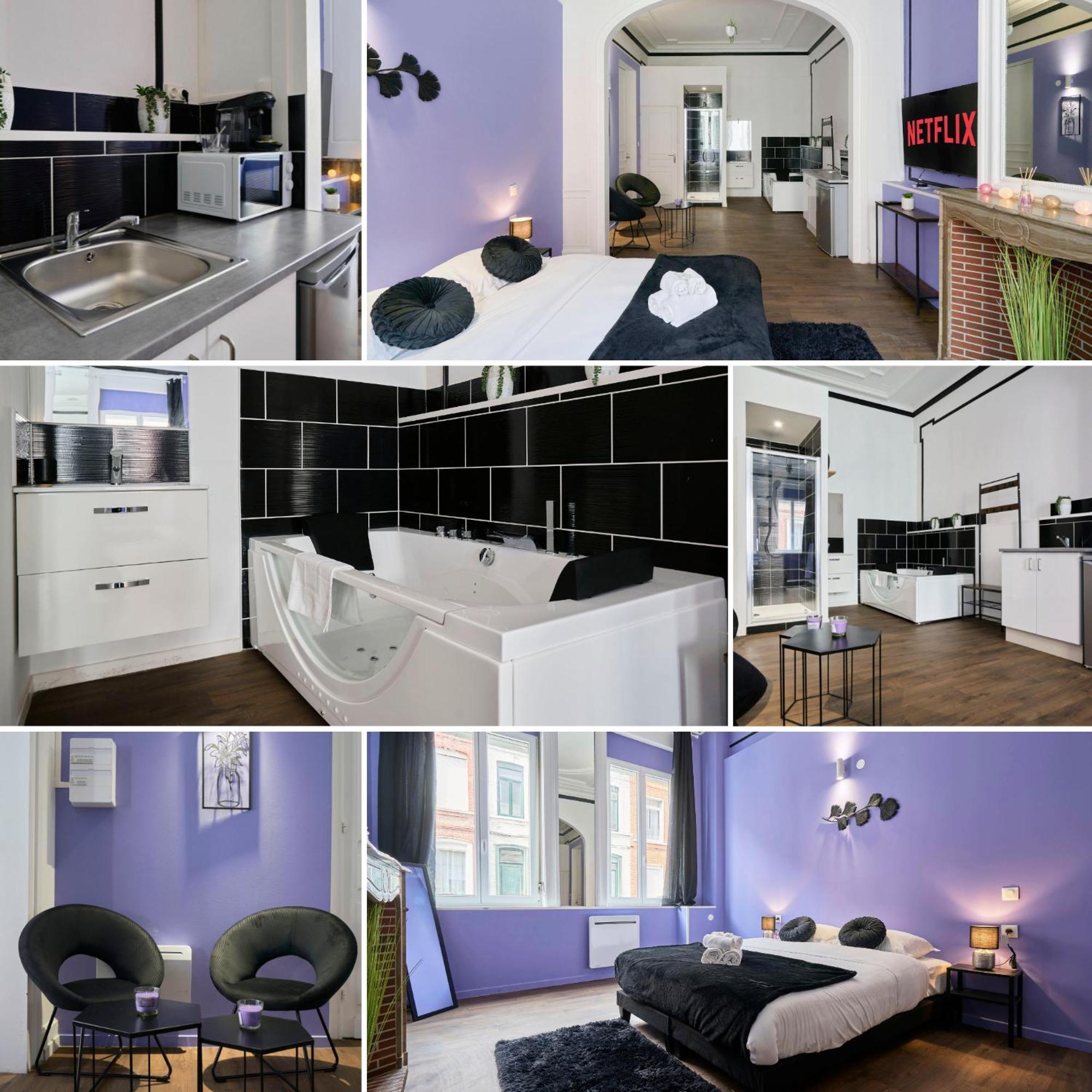 Apartament Ng Prestige - Lille L Roubaix Trichon - Balneo - Netflix - Wifi Zewnętrze zdjęcie